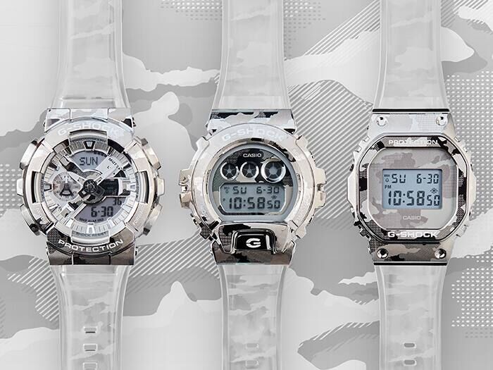 Casio G-Shock Men's Watch Limited Edition Skeleton Camouflage GM-5600SCM-1ER Casio G-Shock Men's Watch Limited Edition Skeleton Camouflage GM-5600SCM-1ER