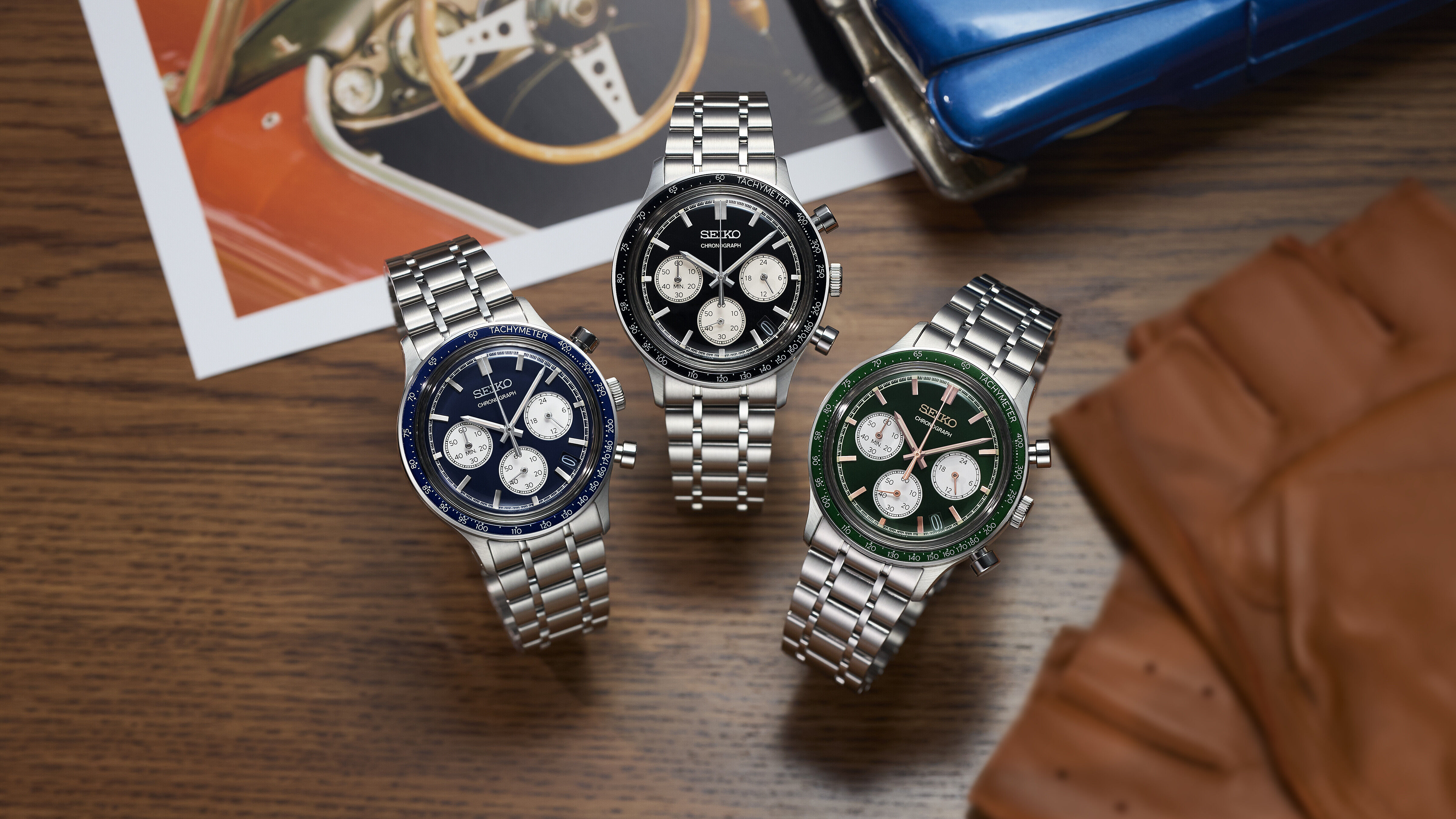 Seiko Quartz Chronograph Men's Watch SSB481P1