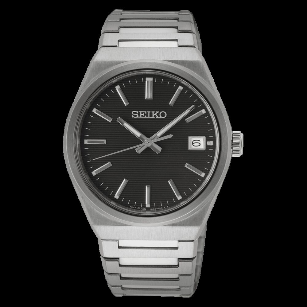 Seiko 3 Zeiger Quarz Herrenuhr SUR557P1