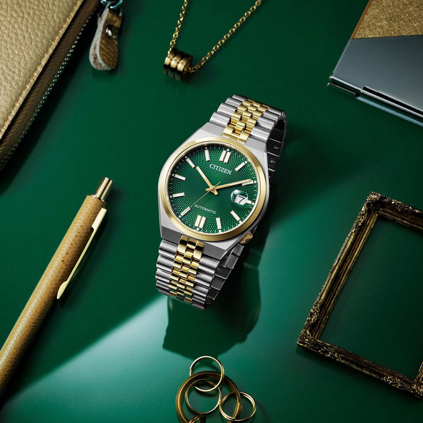 Citizen Tsuyosa automatic watch bicolor men's watch NK0024-54X