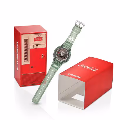 Casio men's watch G-Shock Classic Coca-Cola GA-2100CC-3AER
