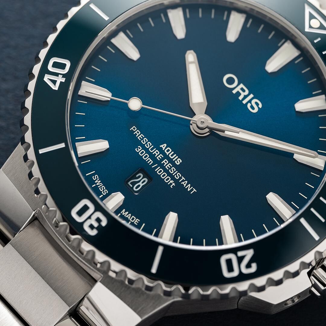 Oris Aquis Date Automatik Unisexuhr , 01 733 7789 4135-07 8 23 04PEB