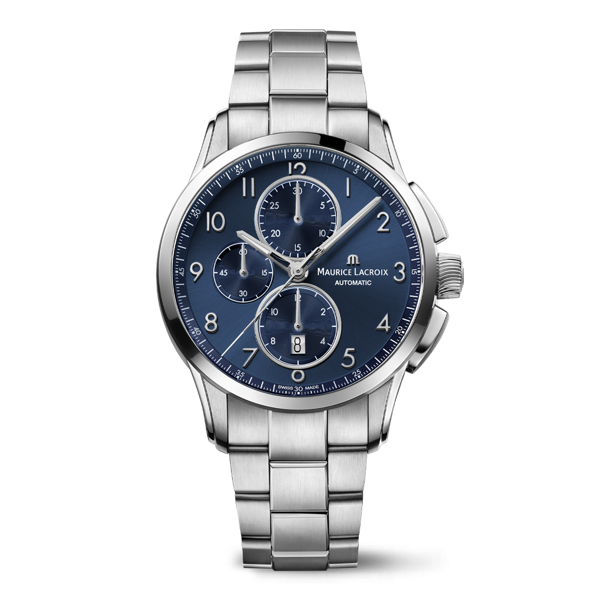Maurice Lacroix PONTOS CHRONOGRAPH Herrenuhr  PT6388-SS002-430-1 Maurice Lacroix PONTOS CHRONOGRAPH Herrenuhr  PT6388-SS002-430-1