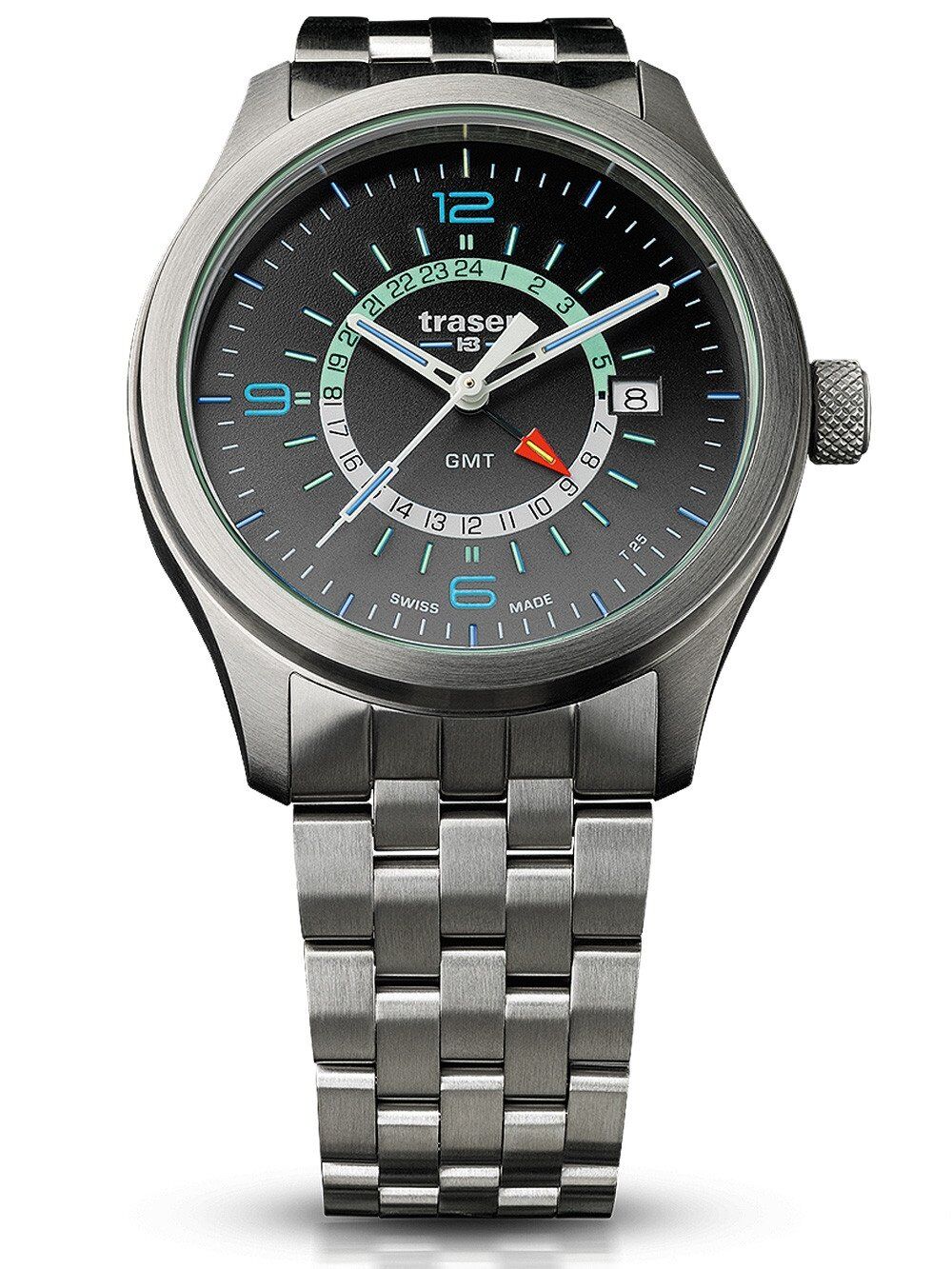 x107232_front-pagespeed-ic-eInYwZeVK9 Traser H3 P59 Aurora GMT Anthracite Men's Watch 107232