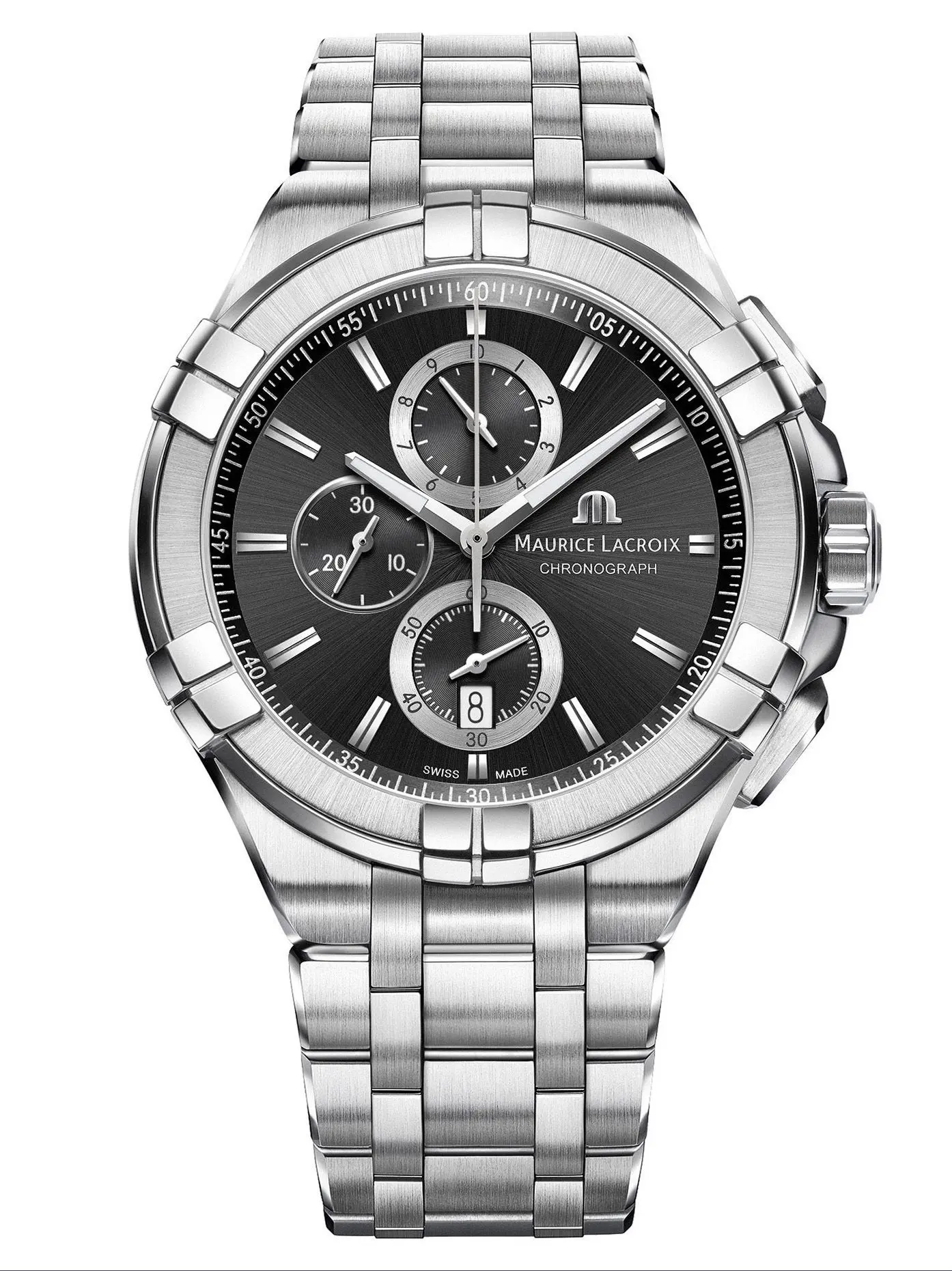ai1018_ss002_330_1-jpg Maurice Lacroix Aikon Chronograph Date Men's Watch AI1018-SS002-330-1