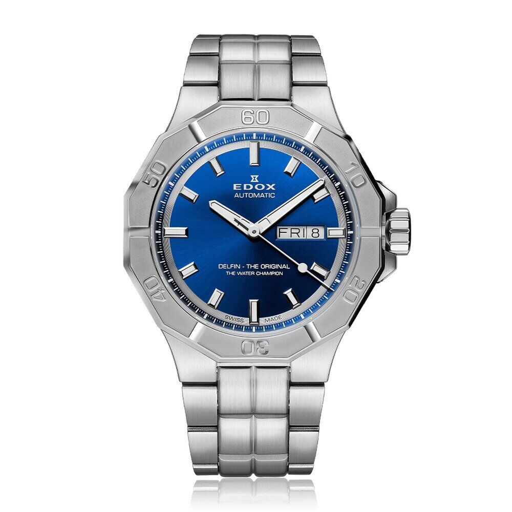 Edox Delfin Day-DateHerrenuhr 88008-3M-BUIN