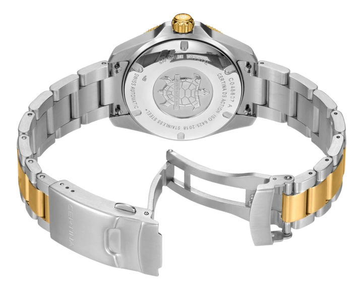 Certina DS Action Diver 38mm Bicolor Powermatic 80 Herrenuhr C048.807.22.041.00