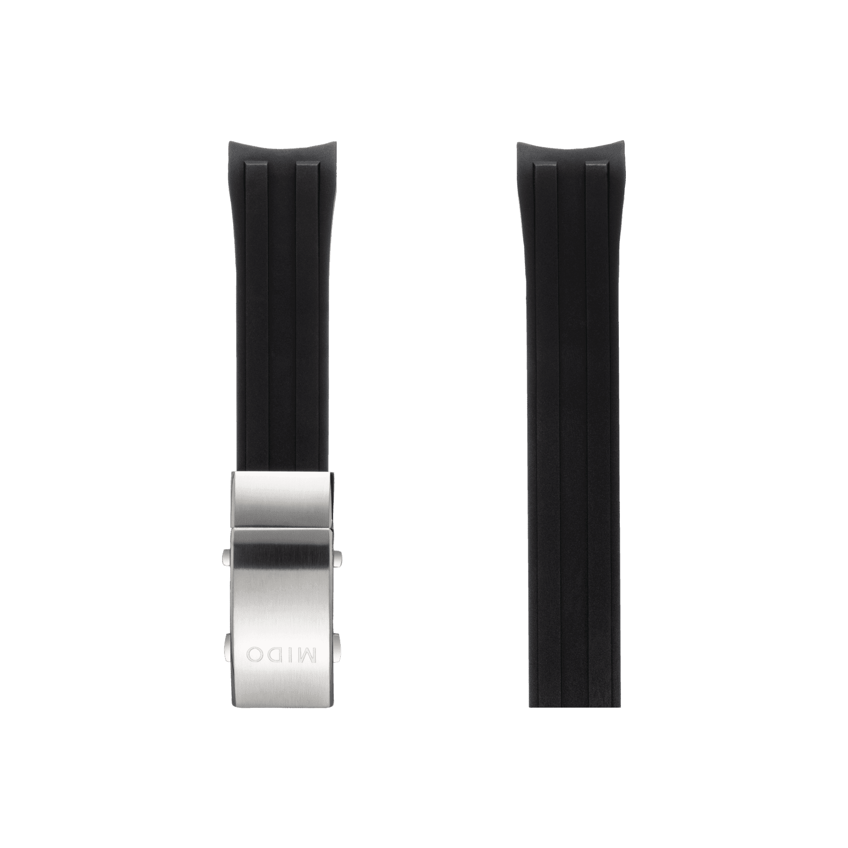 Mido Ersatzarmband Kautschuk Schwarz 22 mm M852.015.125