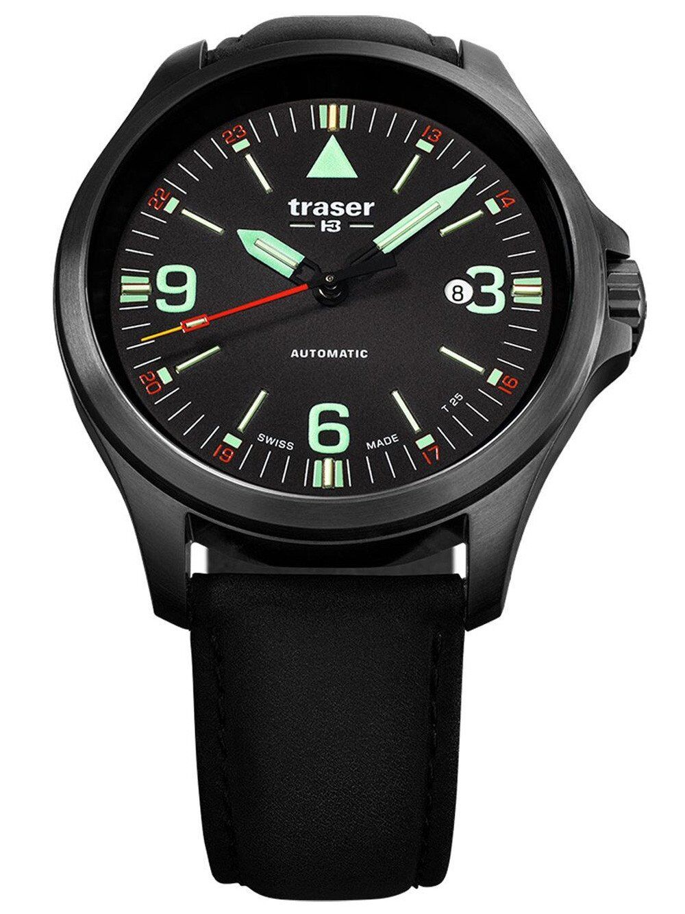 x108075_front-pagespeed-ic-RRwRx7DOHb Traser H3 P67 Officer Pro Automatic Black Herrenuhr 108075