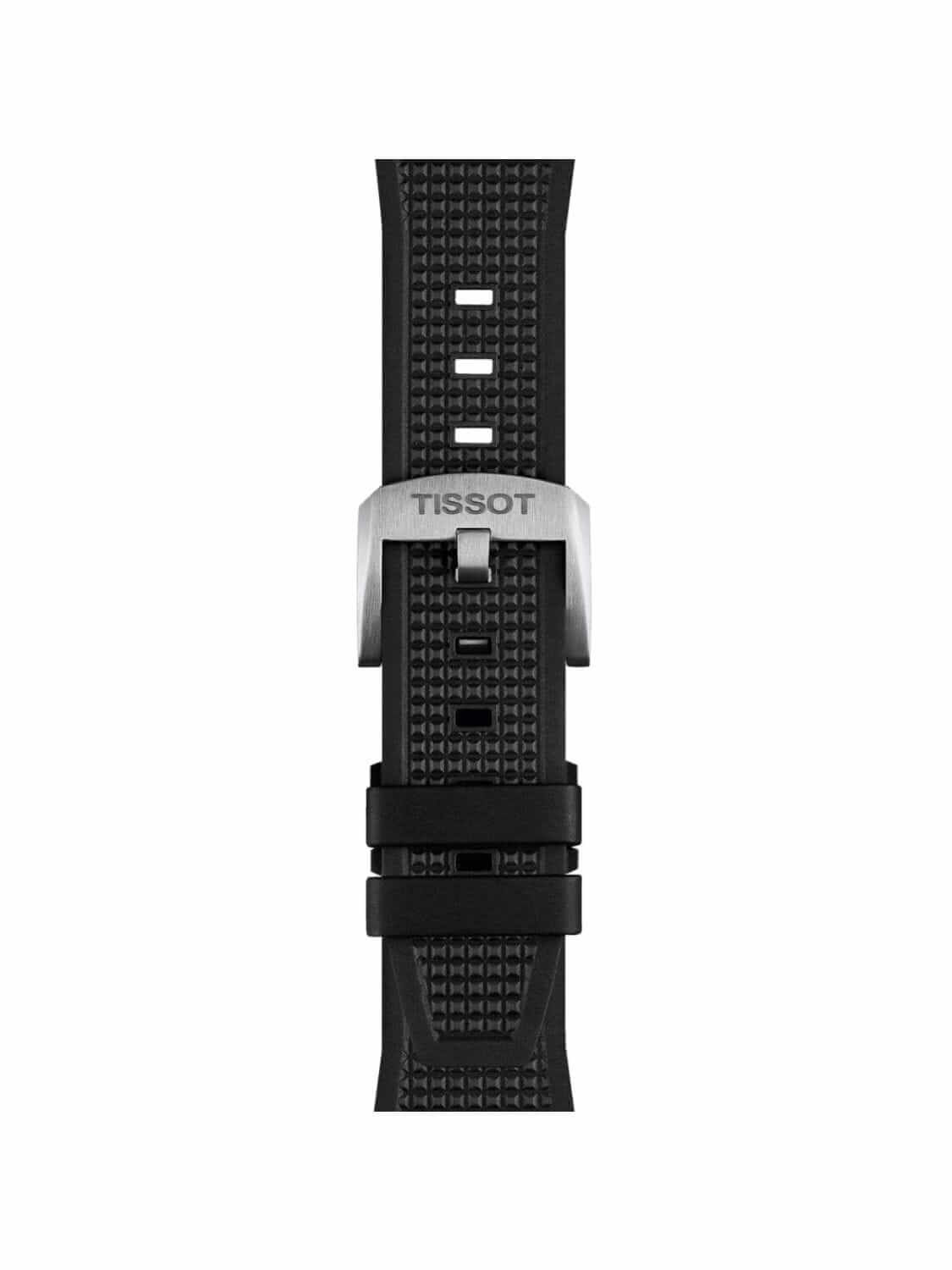 35995984_1 Tissot replacement silicone strap black 12 mm T603.048.462