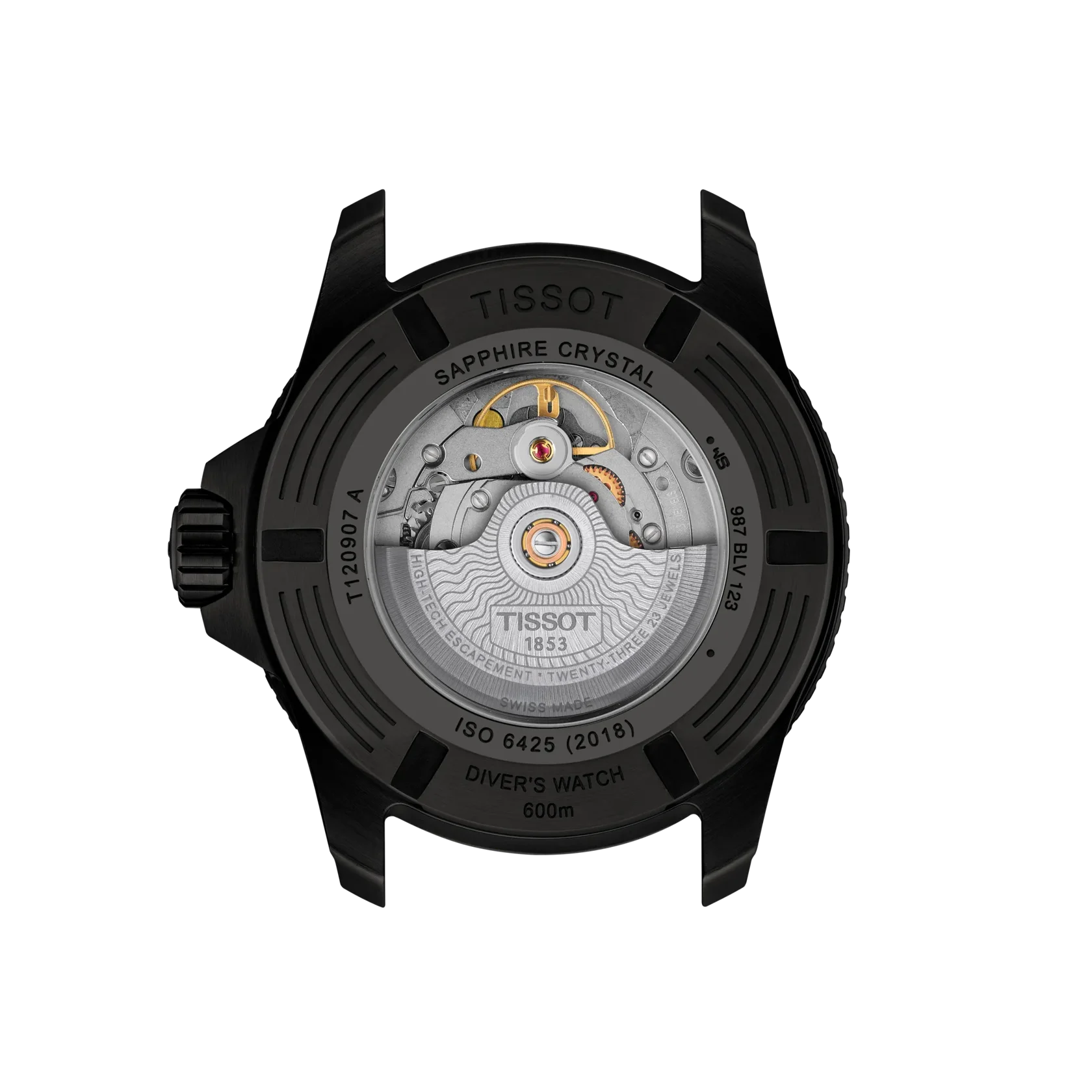 Tissot Tissot Seastar 2000 44mm, 80 Stunden Gangreserve, Schweizer Automatikwerk Herrenuhr T120.907.37.051.00