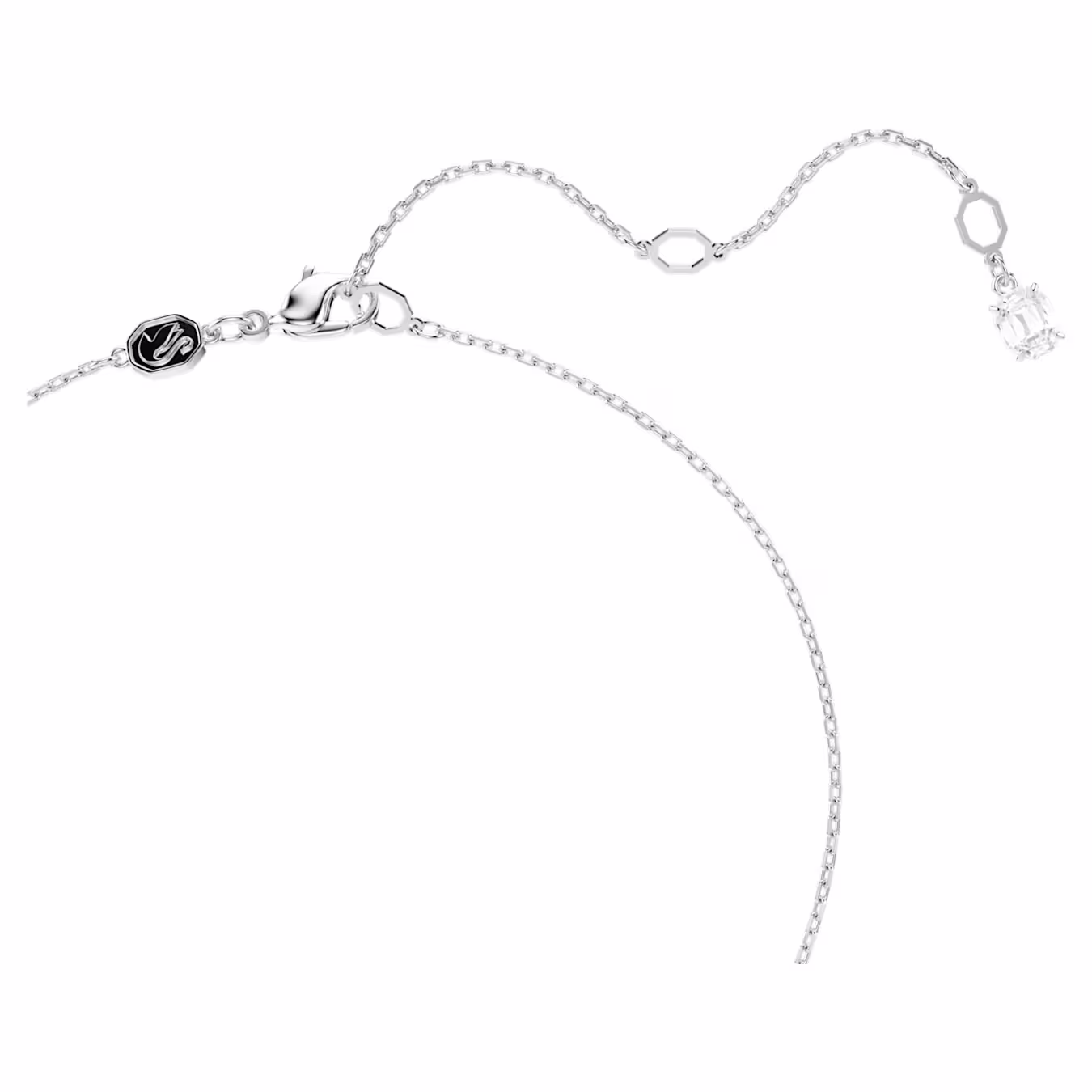 Swarovski  Hyperbola Anhänger Verschiedene Schliffe, Weiß, Metallmix