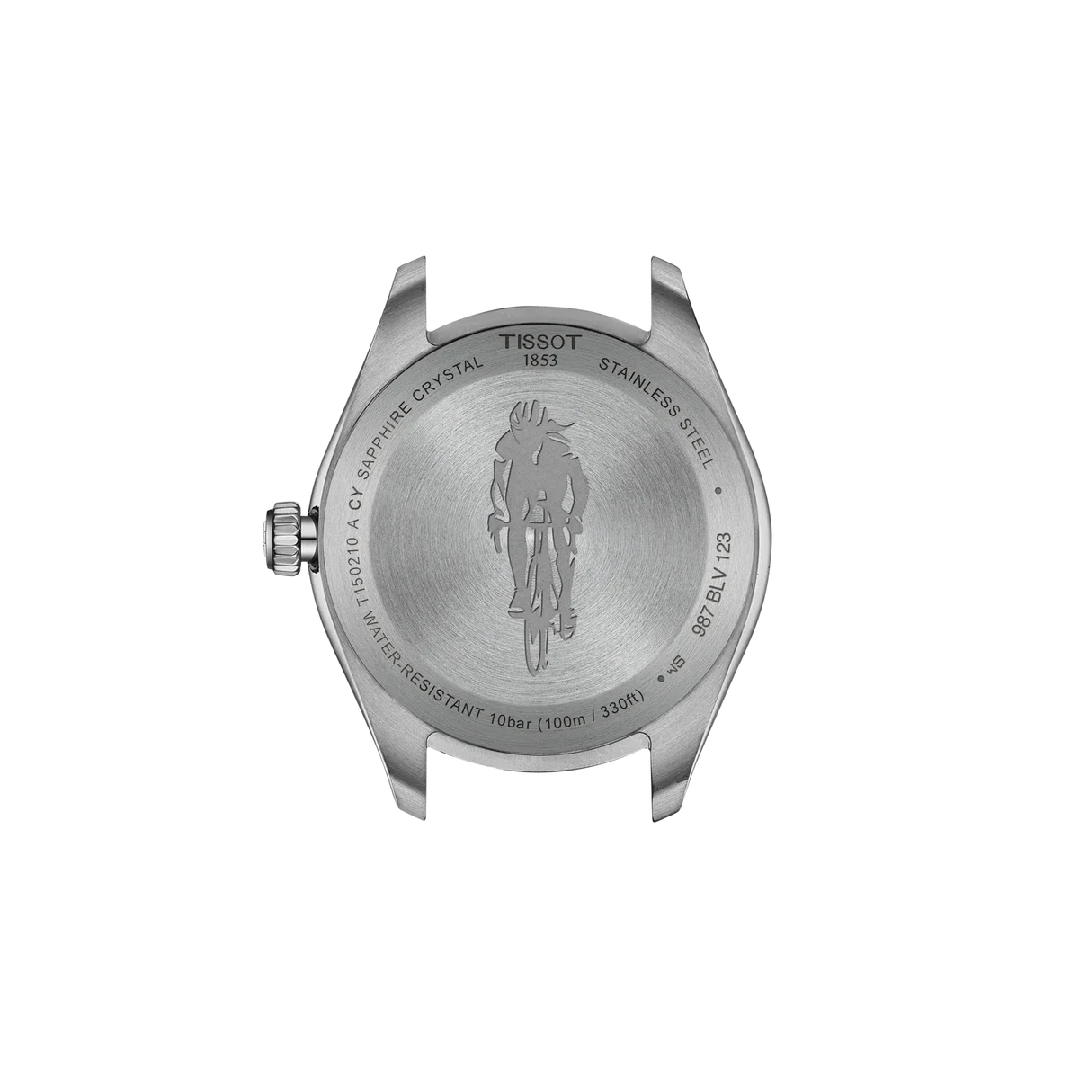 Tissot PR 100 34mm, Schweizer Quarzwerk,  Textilband Damenuhr T150.210.17.037.00