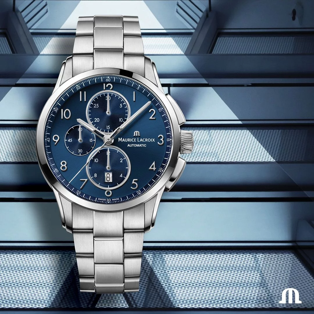 Maurice Lacroix PONTOS CHRONOGRAPH Herrenuhr PT6388-SS002-430-1