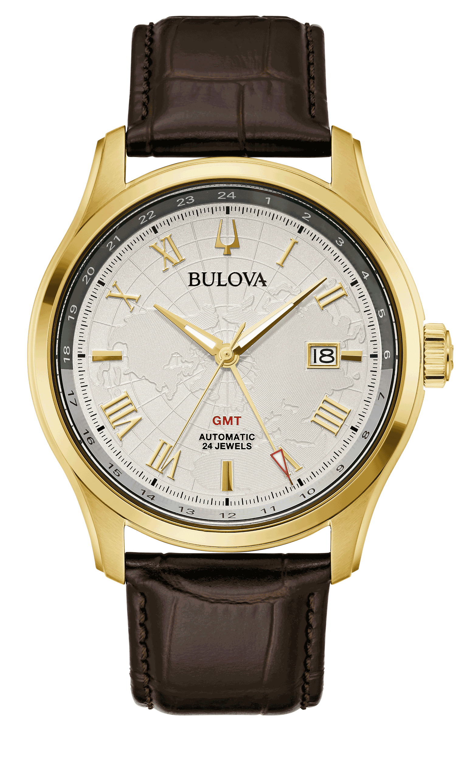 Bulova Herrenuhr 97B210 Wilton GMT