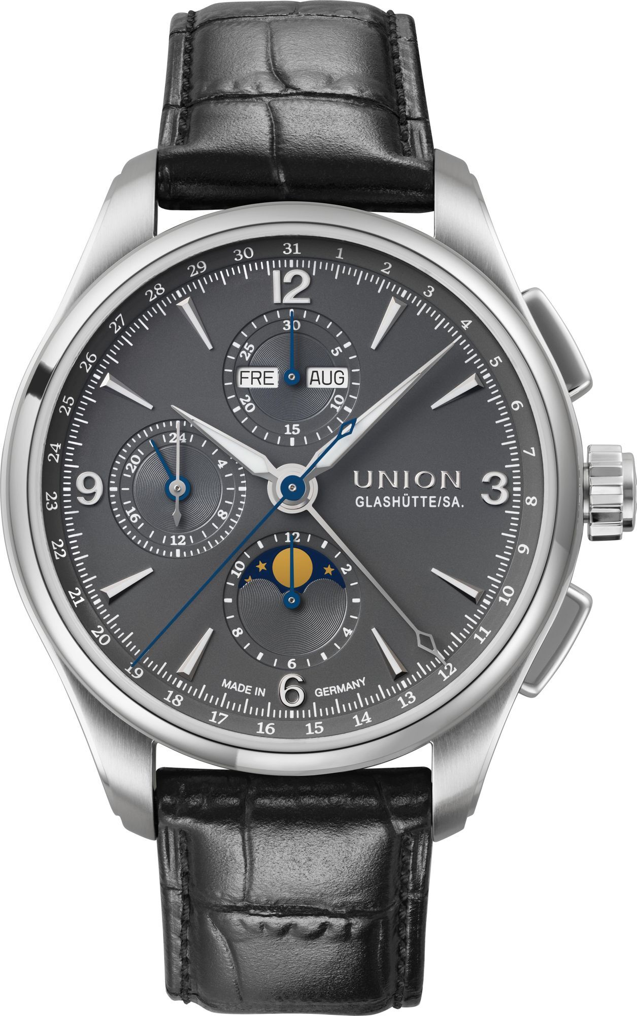 Union Glashütte Belisar Chronograph Mondphase Herrenuhr D014.425.16.087.00 Union Glashütte Belisar Chronograph Mondphase Herrenuhr D014.425.16.087.00