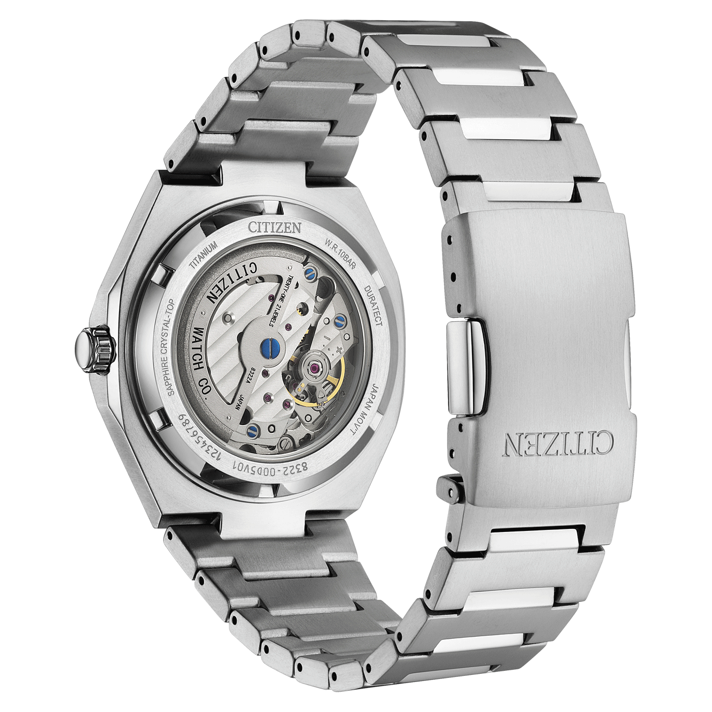Citizen Super Titanium Zenshin 60 blue men's watch NK5020-58L