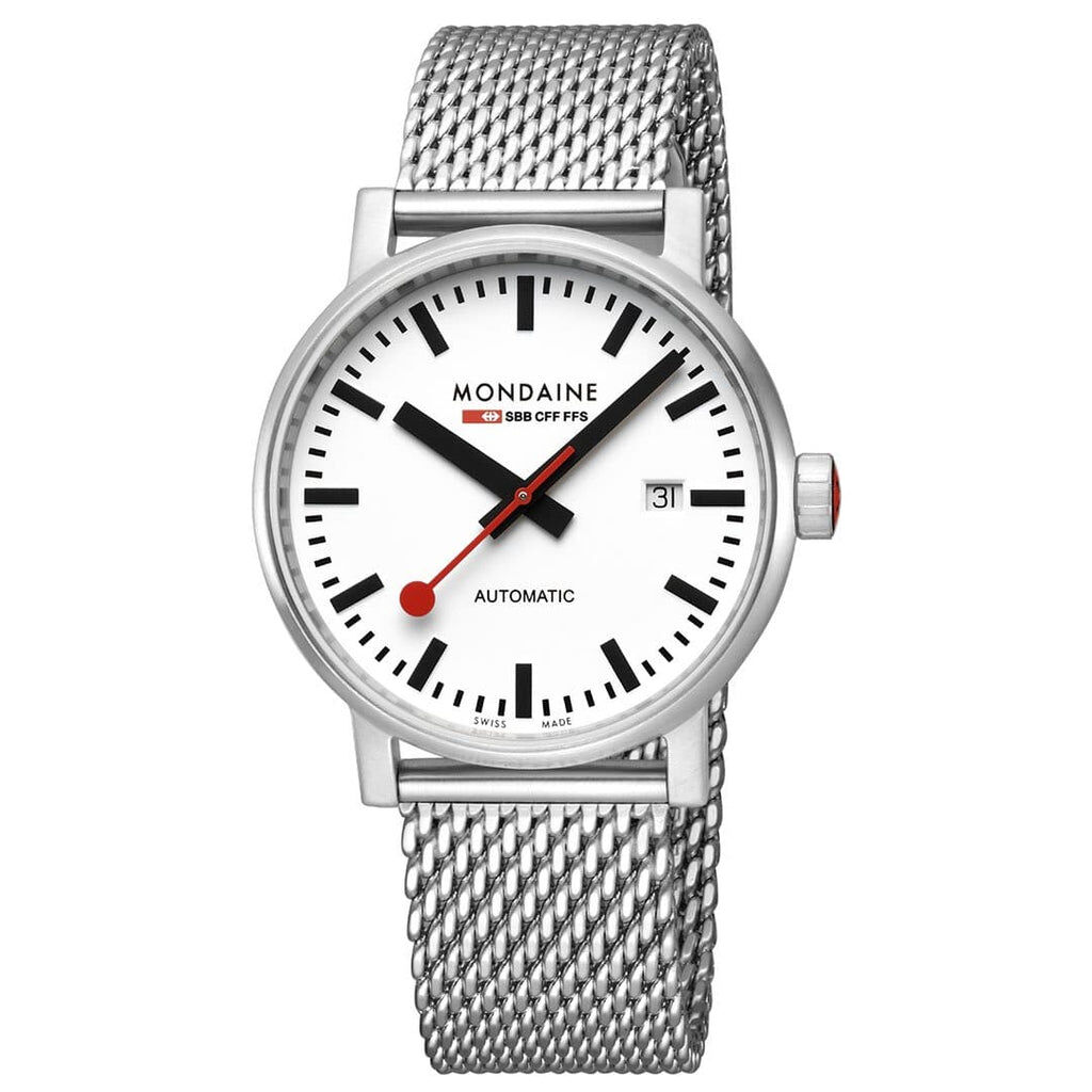 Mondaine Evo 2 40 mm Automatik Herrenuhr MSE.40610.SM