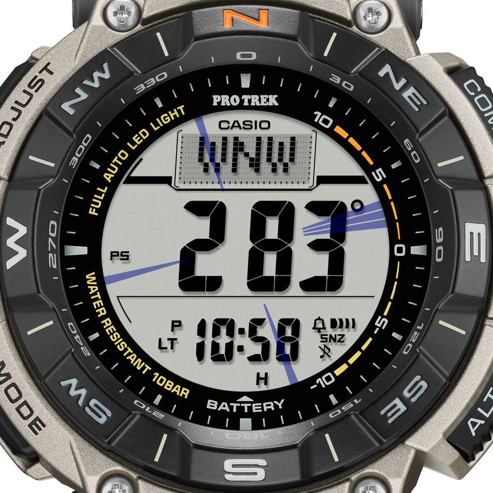 Casio PRO TREK Herrenuhr PRG-340T-7ER Casio PRO TREK Herrenuhr PRG-340T-7ER
