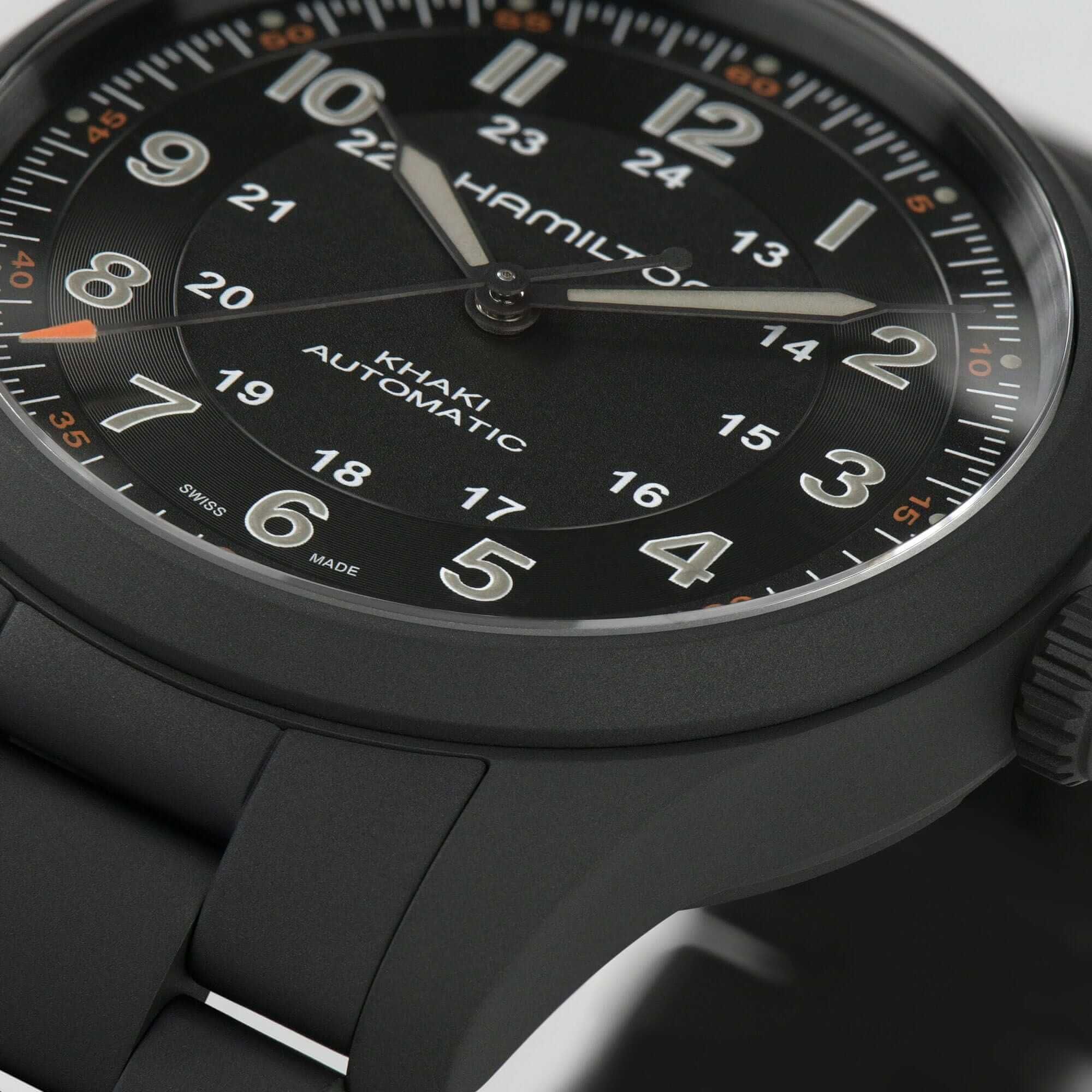 Hamilton Khaki Titanium Automatik Herrenuhr H70215130