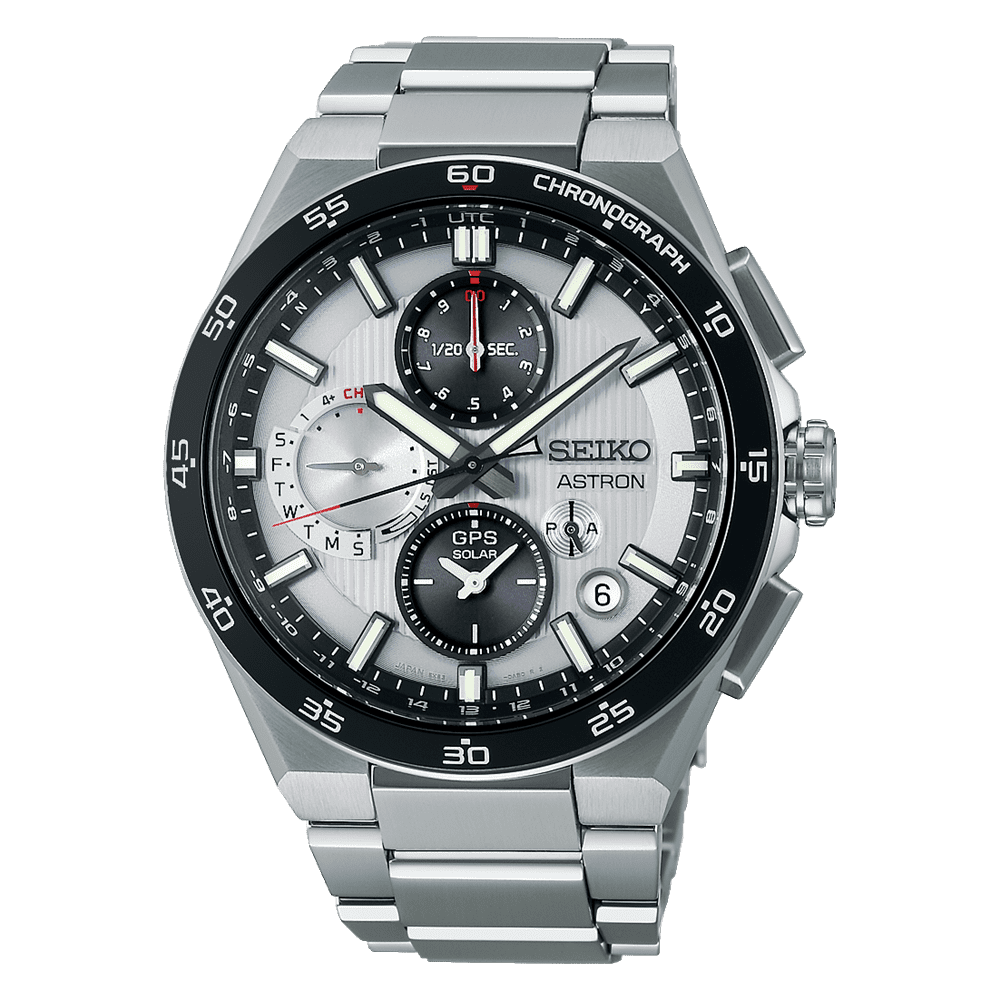 Seiko Seiko Astron GPS Solar Dual Time Chronograph Herrenuhr SSH153J1