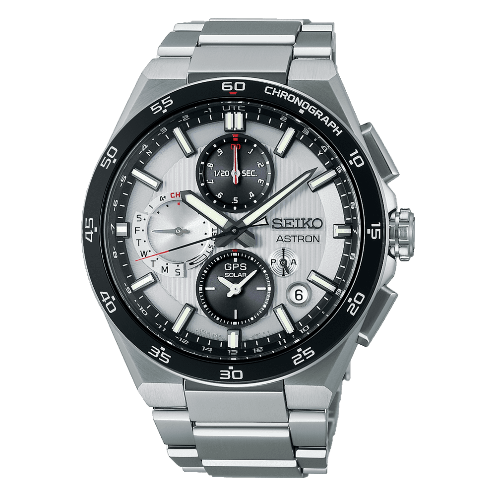 SSH153J1 Seiko Seiko Astron GPS Solar Dual Time Chronograph Herrenuhr SSH153J1