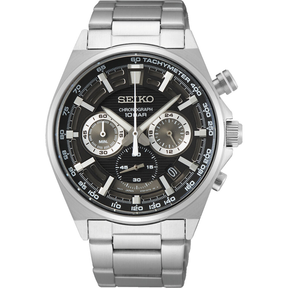 Seiko Chronograph Quarz Herrenuhr SSB397P1