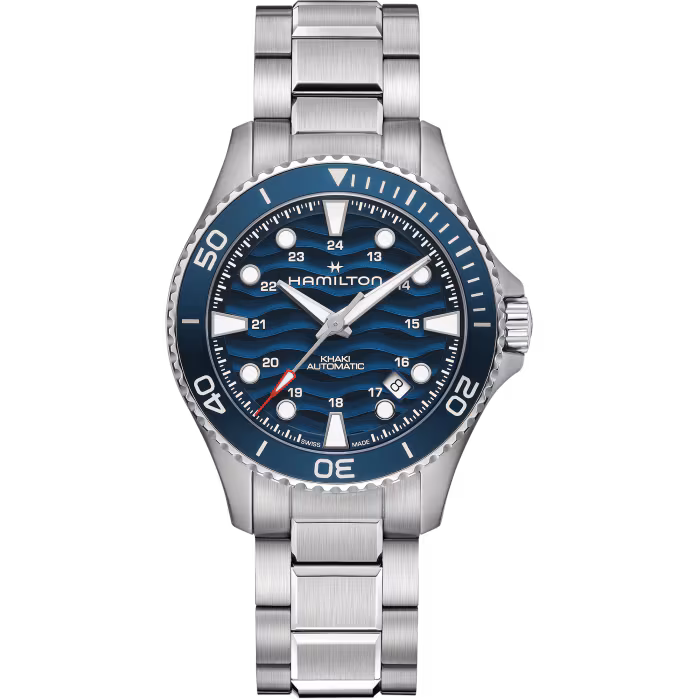Hamilton Khaki Navy Scuba Auto 40 mm, Blue, 80 Hour Power Reserve Men's Watch H82425140