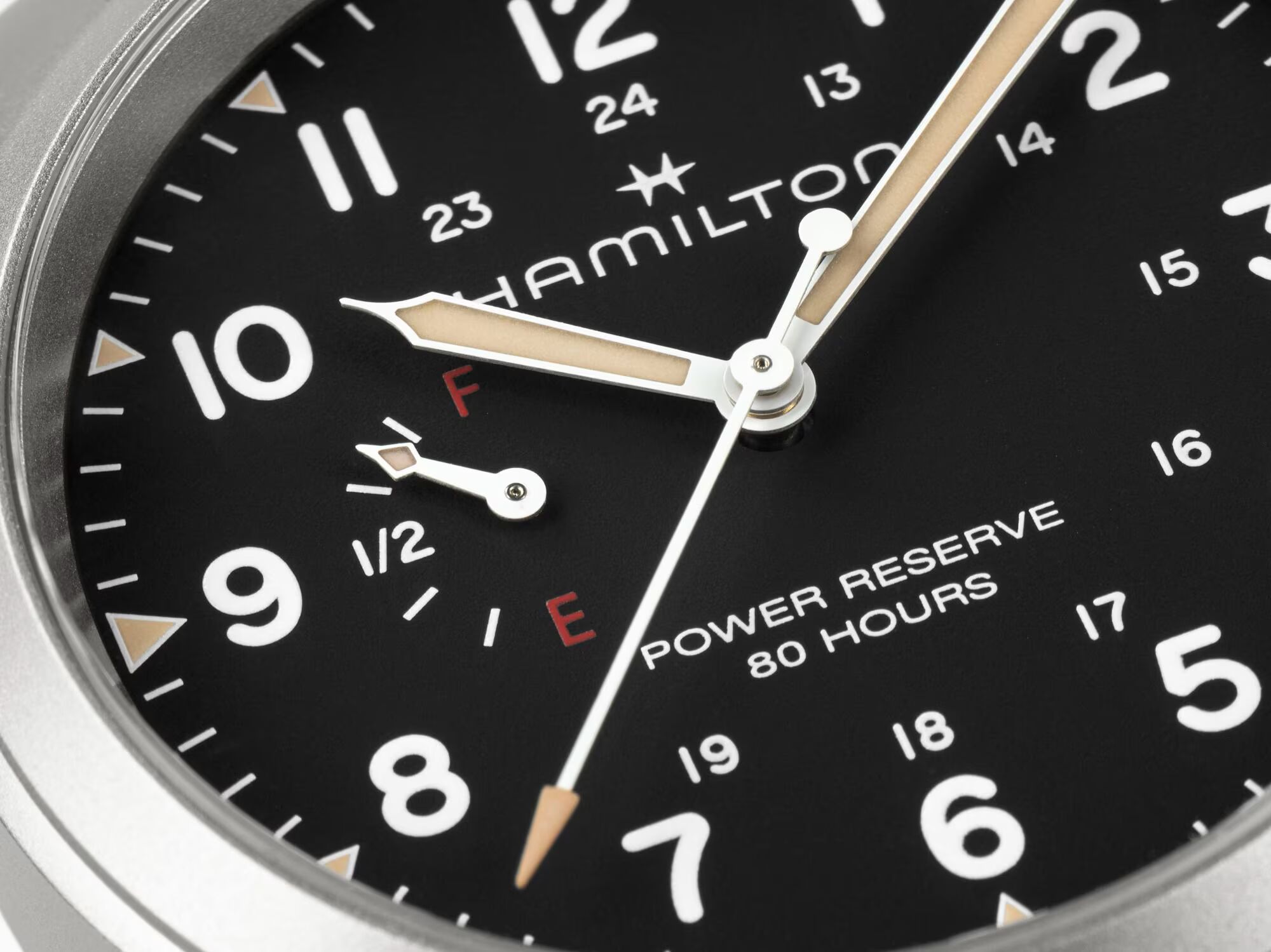 Hamilton KHAKI FIELD MECHANICAL POWER RESERVE 40MM Herrenuhr H69509130