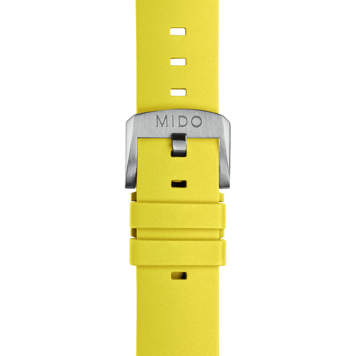 Mido TV Ersatzarmband Kautschuk Gelb 22 mm M852019019