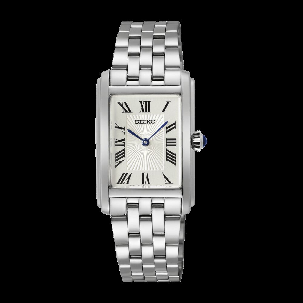 klassische-damenuhr-quartz-armband-stahl-uhr Seiko Klassisch Quarz Damenuhr SWR083P1
