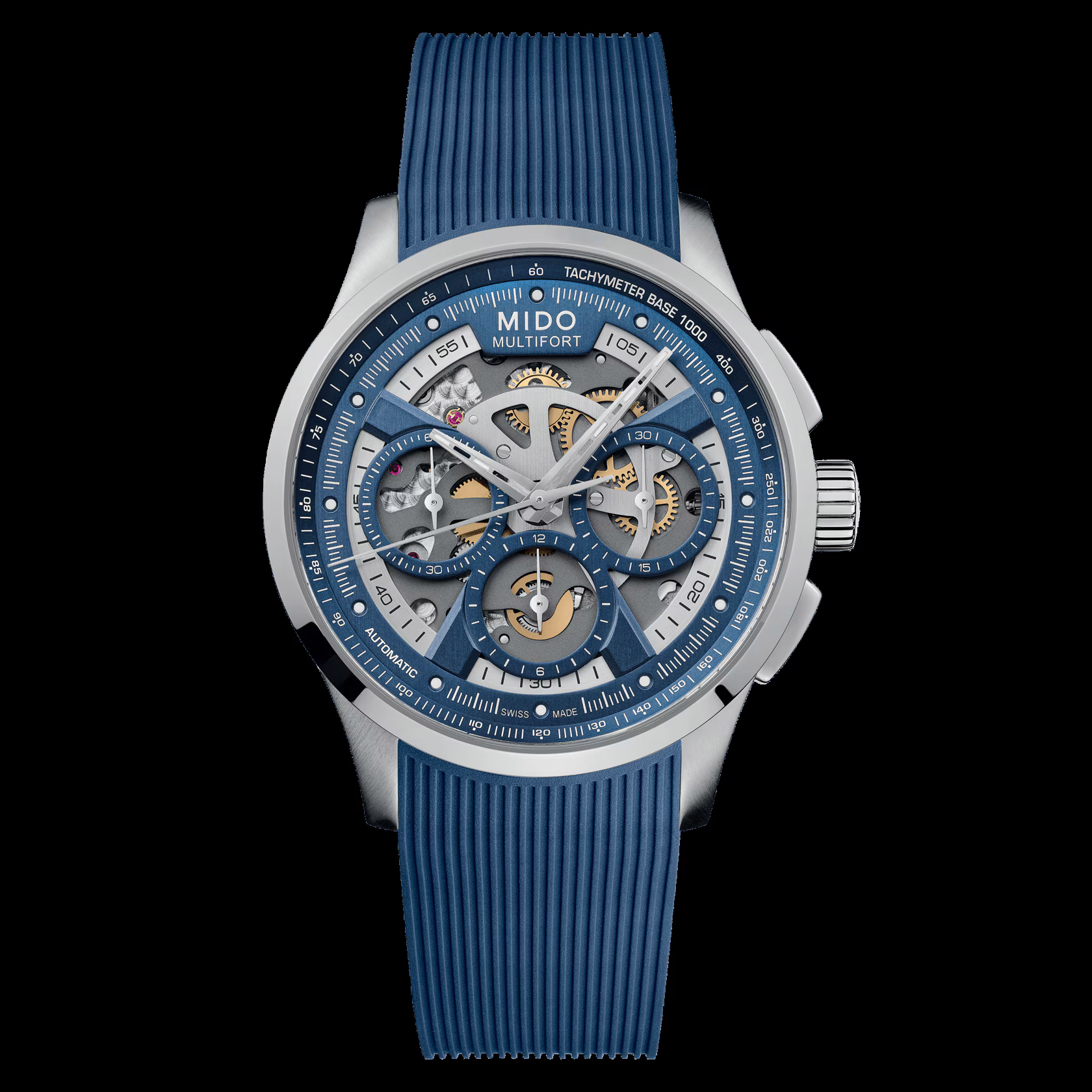 Mido Multifort Skeleton Chronograph Herrenuhr M038.662.17.040.00
