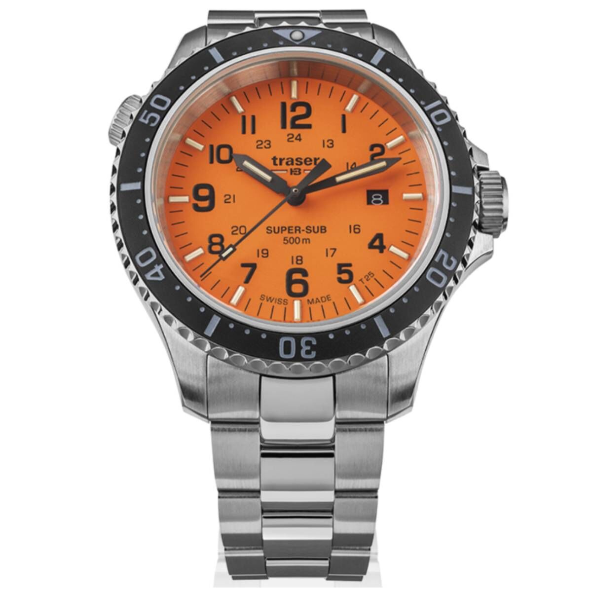 Traser H3 P67 Diver Orange Herrenuhr 109379