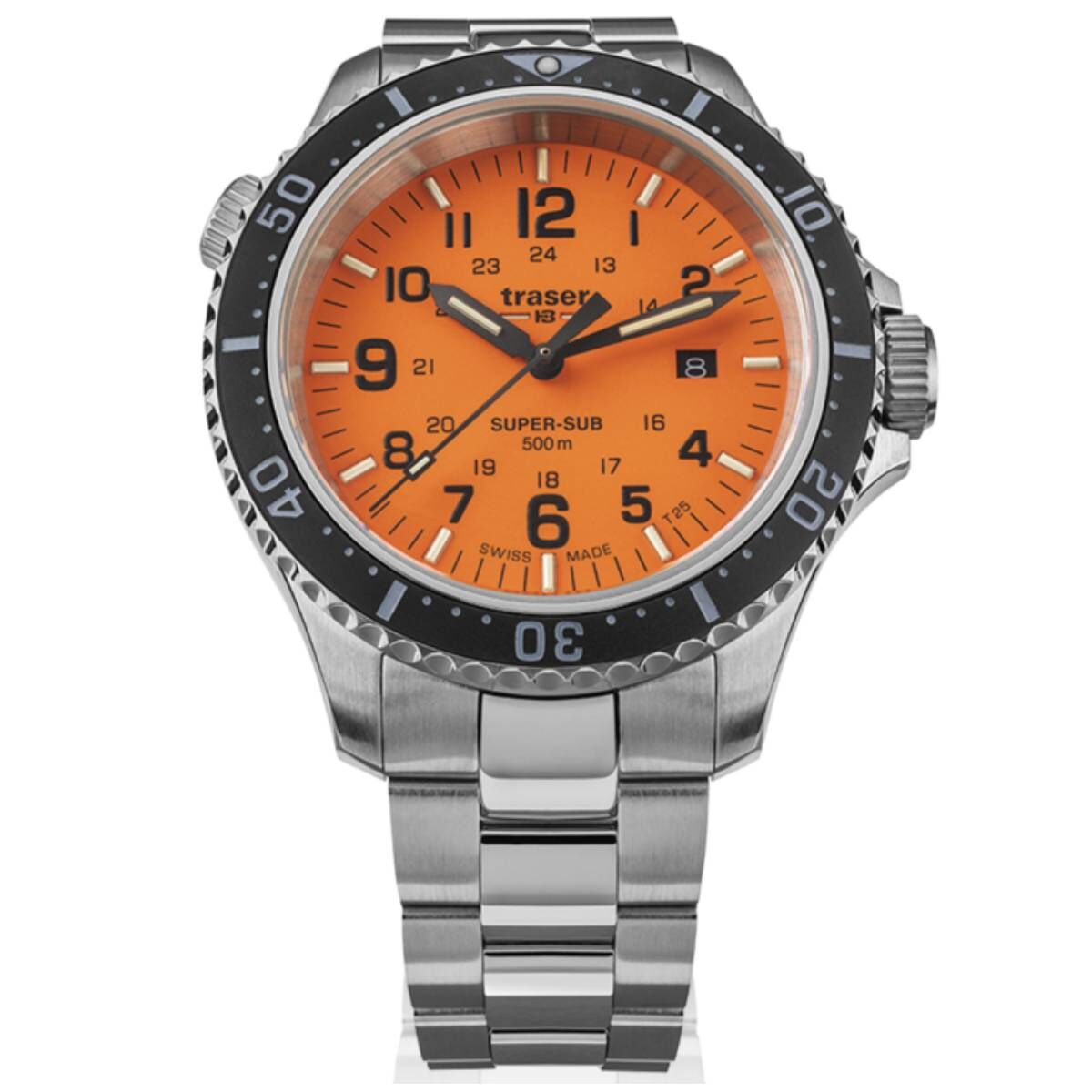 Traser-H3-SuperSub-Orange-Special-Set-109379 Traser H3 P67 Diver Orange Men's Watch 109379