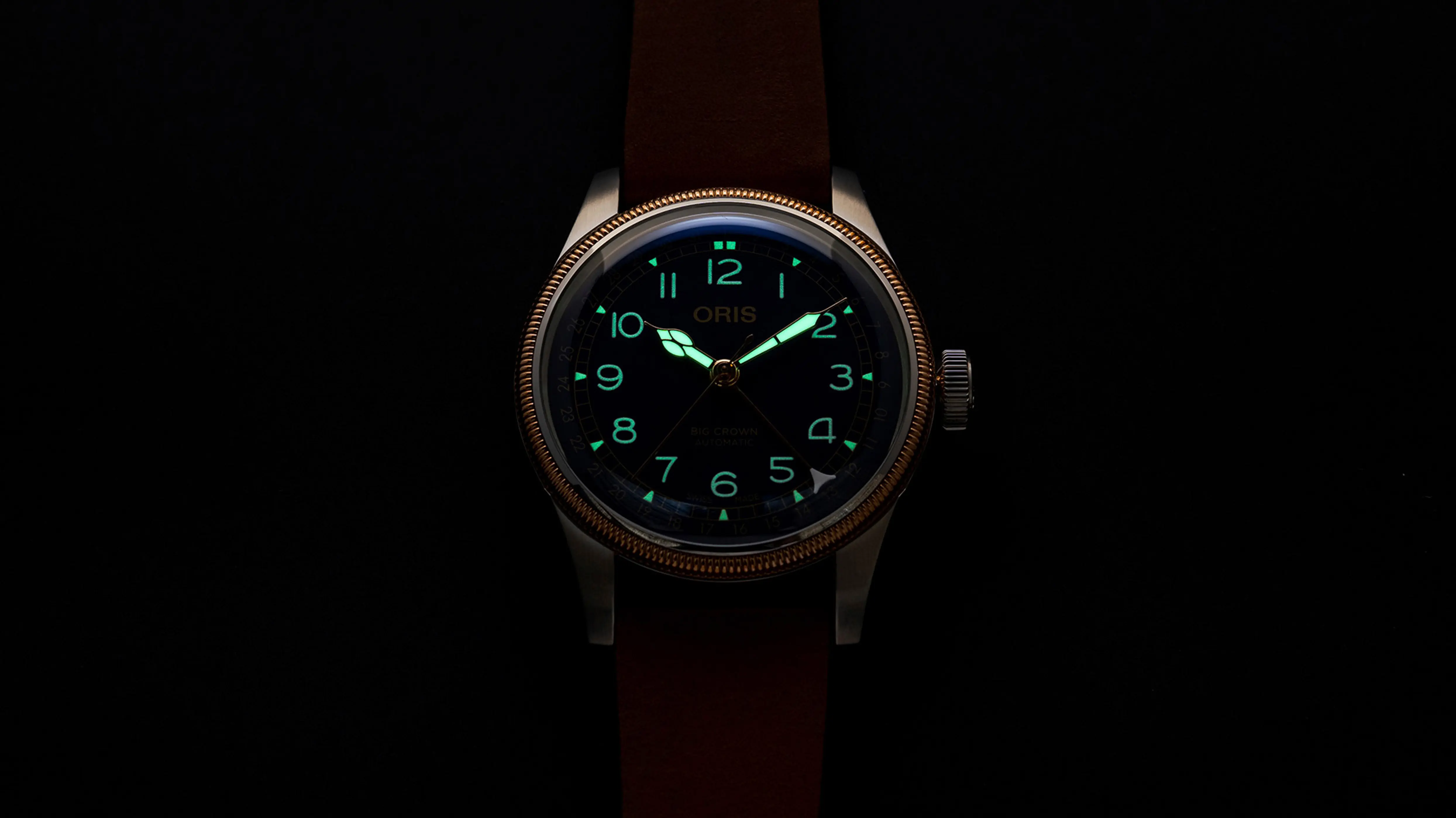 Oris Big Crown Pointer Date 40mm, Automatic, Multi-piece Bronze Case, Blue Men's Watch 01 754 7741 4365-07 5 20 58