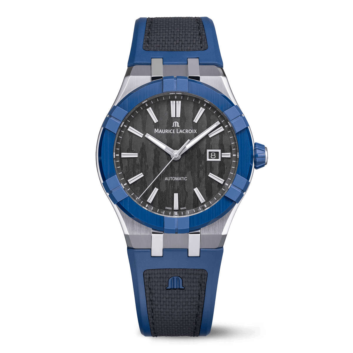 Maurice Lacroix AIKONIC AUTOMATIC 43MM Men's Watch AC6008-SSL40-330-4 Maurice Lacroix AIKONIC AUTOMATIC 43MM Men's Watch AC6008-SSL40-330-4