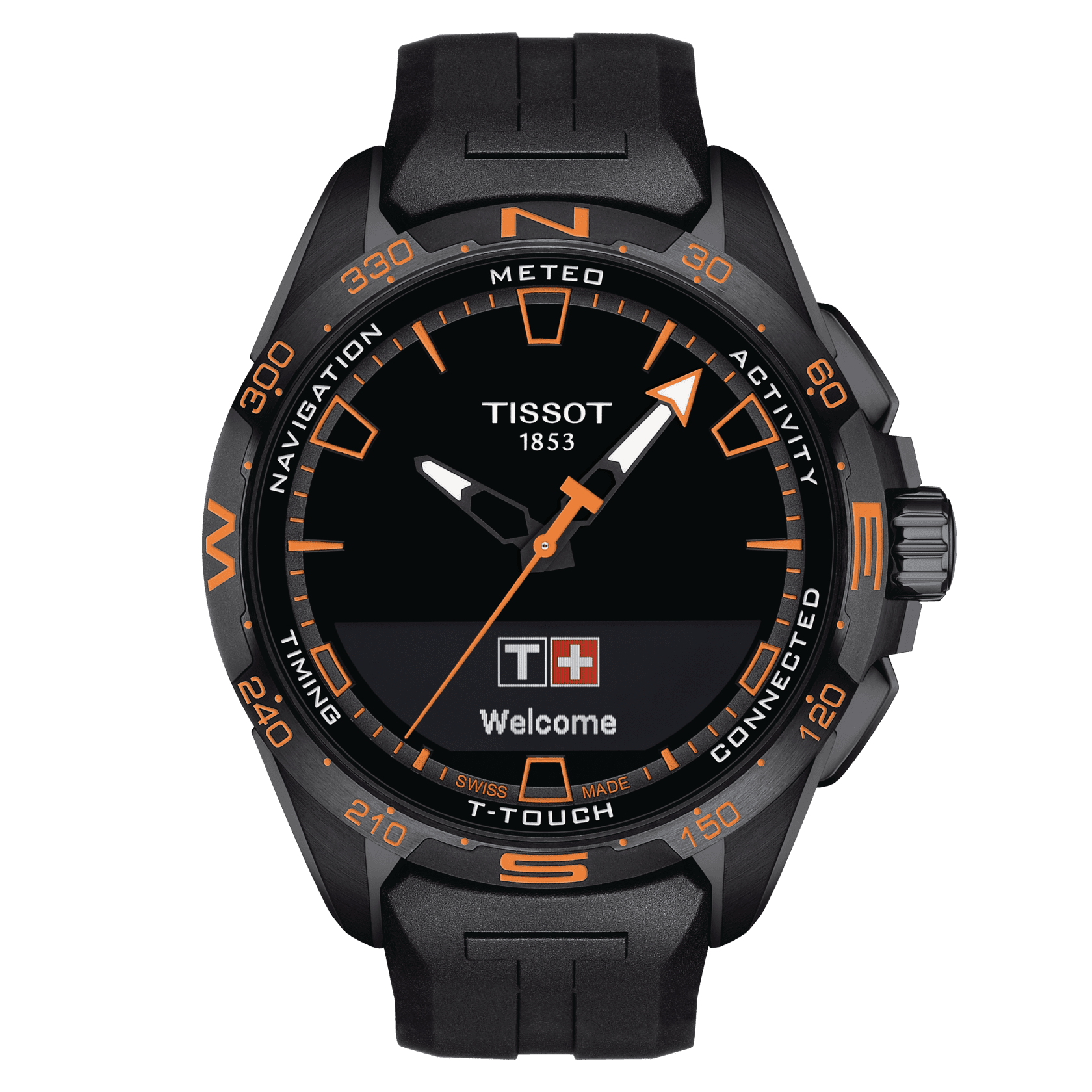 T121-420-47-051-04 Tissot T-TOUCH CONNECT SOLAR Herrenuhr T121.420.47.051.04