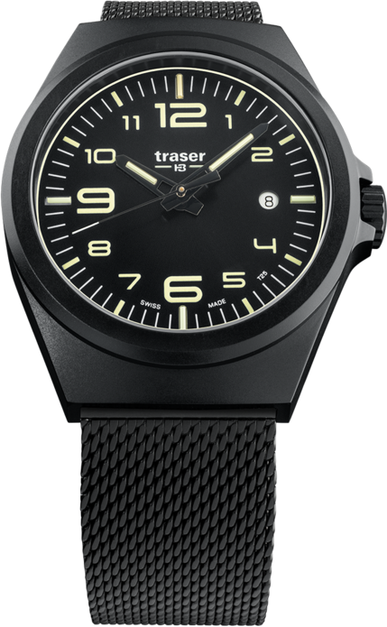 Traser H3 P59 Essential M Black Herrenuhr 108206