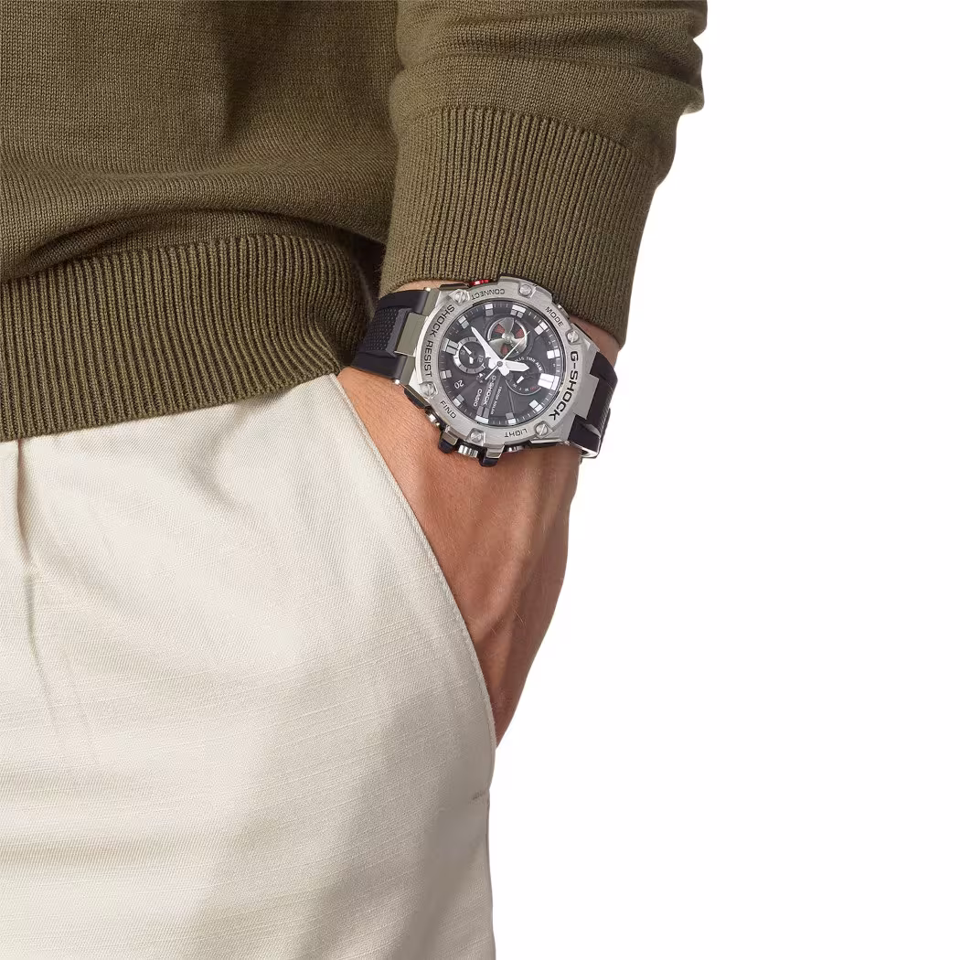 Casio G-Shock G-Steel men's watch GST-B100-1AER Casio G-Shock G-Steel men's watch GST-B100-1AER