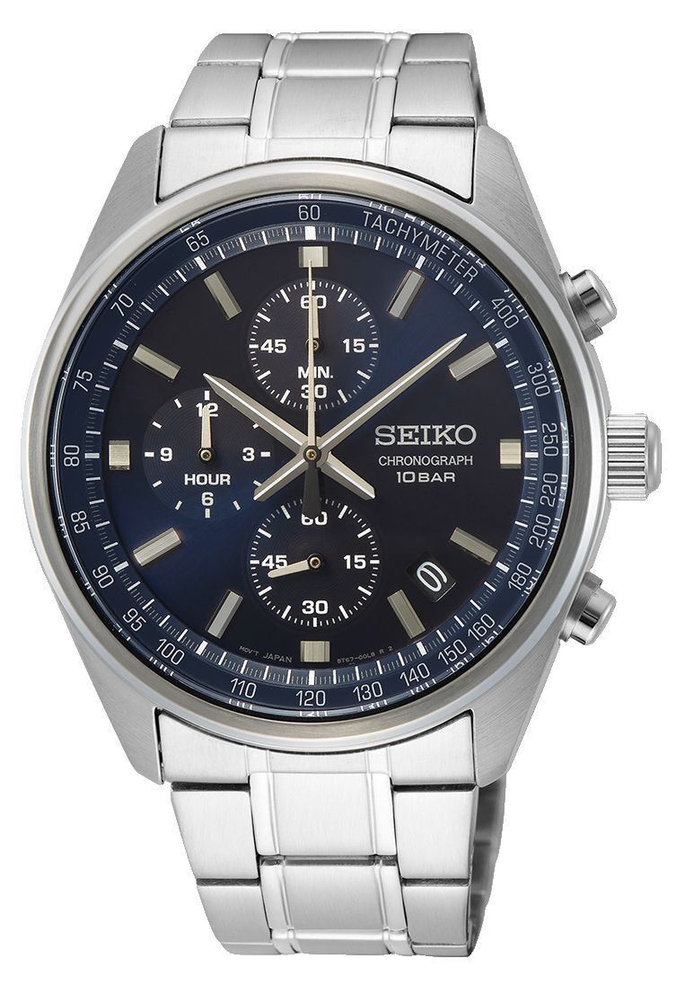 Seiko Chronograph Quarz Herrenuhr SSB377P1