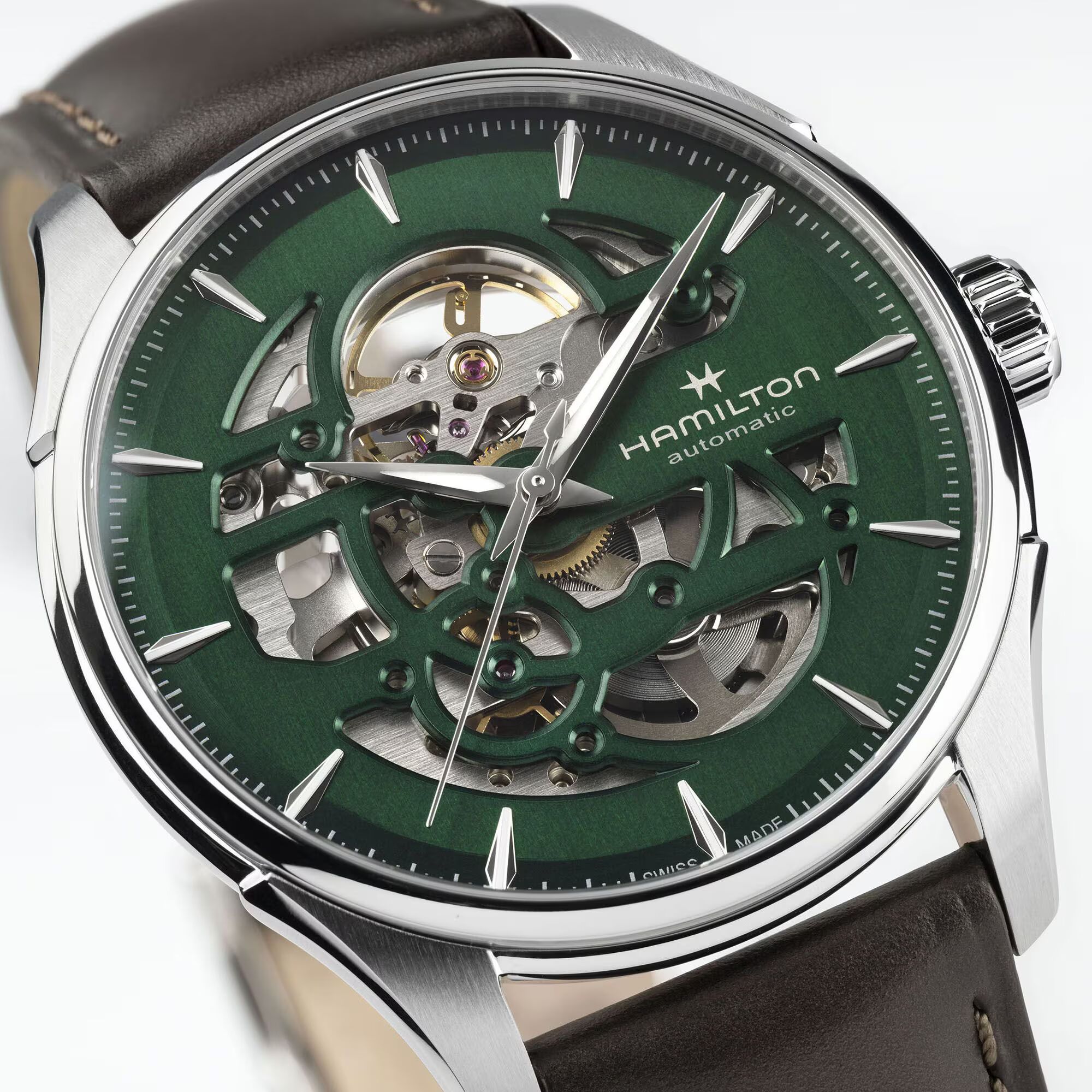 Hamilton Jazzmaster Skeleton Auto Herrenuhr H42535560
