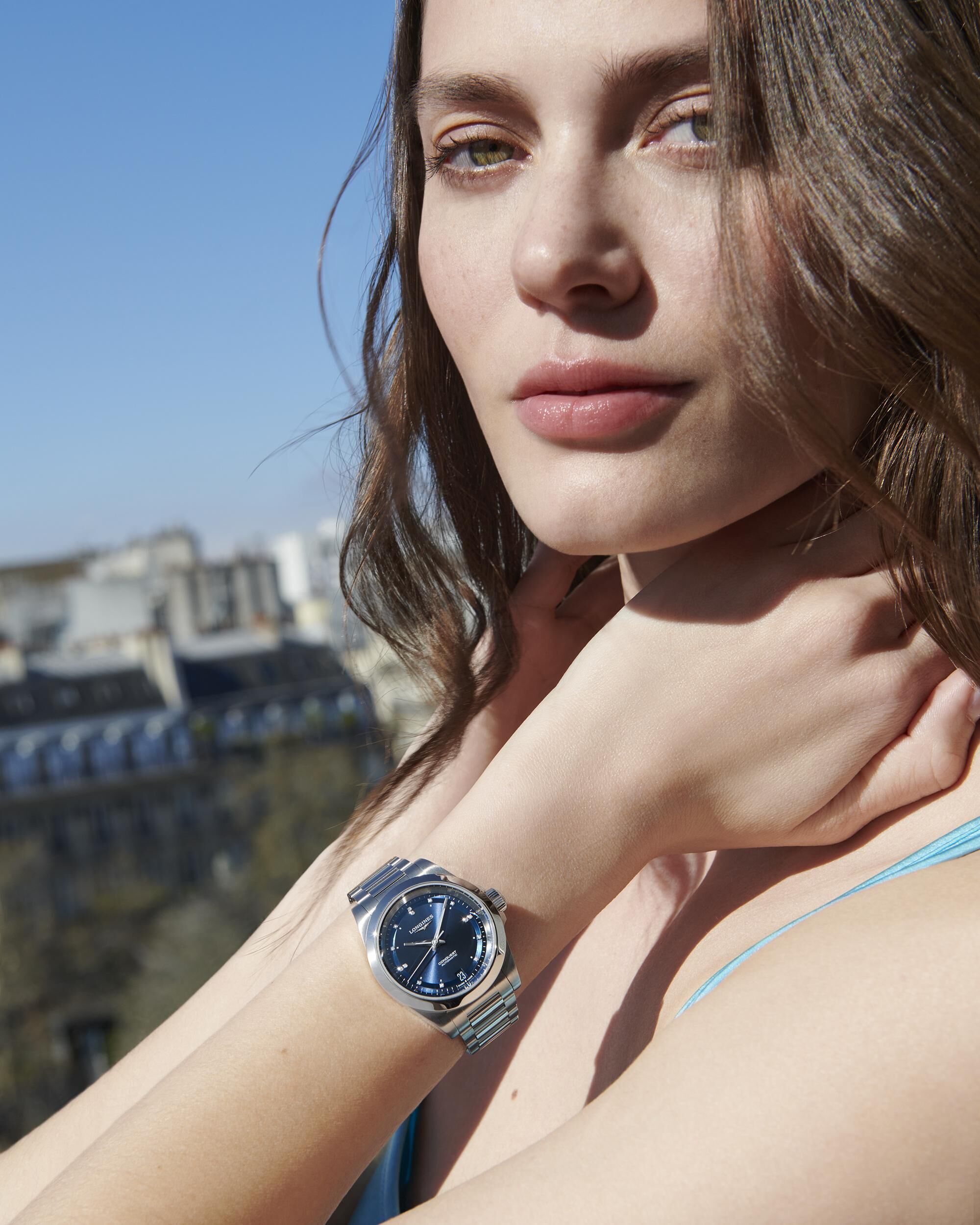 Longines Conquest Damenuhr L3.430.4.97.6