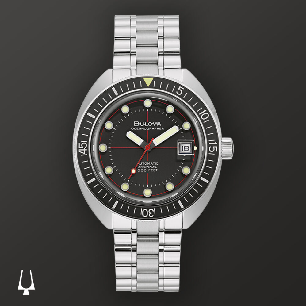 Bulova Herrenuhr Oceanographer 96B344