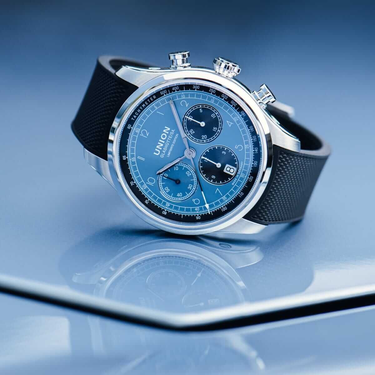 Union Glashütte Herrenuhr Belisar Chronograph Limited Edition D009.427.11.052.09