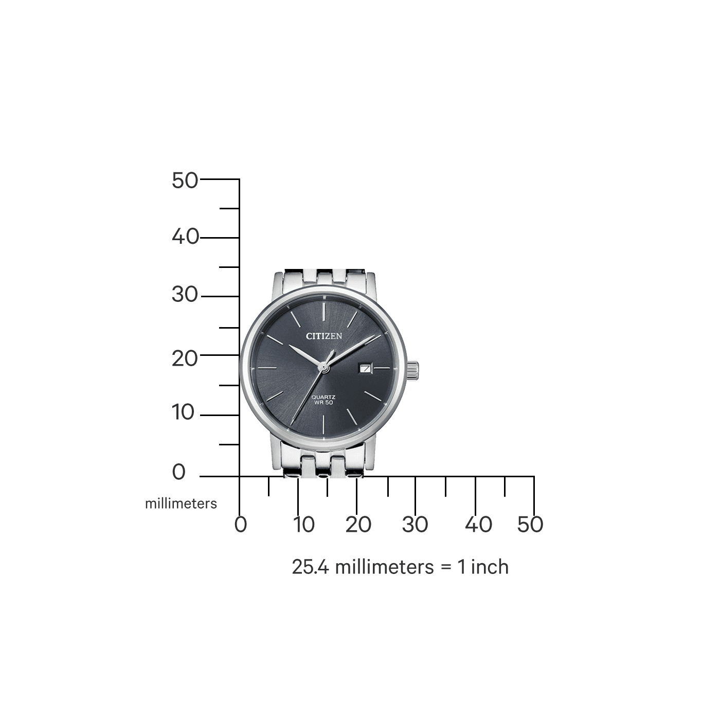 Citizen Quarz Analog Damenuhr Damenuhr EU6090-54H