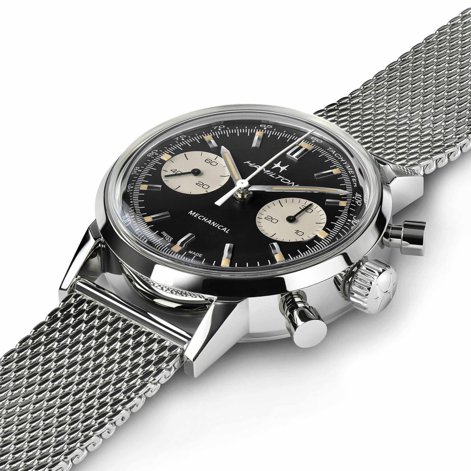 Hamilton Intra-Matic Chronograph H Mechanical Chrono H38429130 Herrenuhr