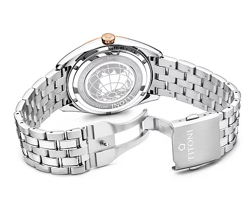 03 Titoni Cosmo men's watch 878 SRG-606