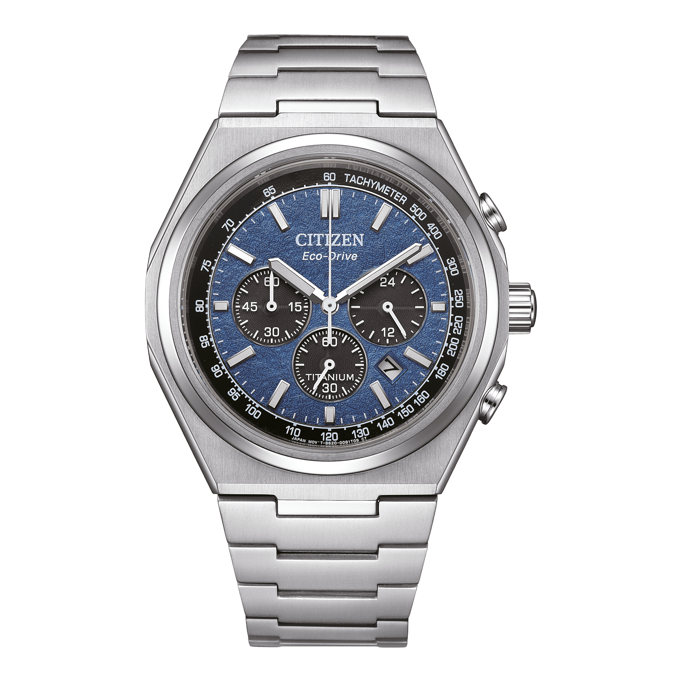 CA4610-85L-thumb Citizen Eco-Drive Titanium Men's Watch CA4610-85L