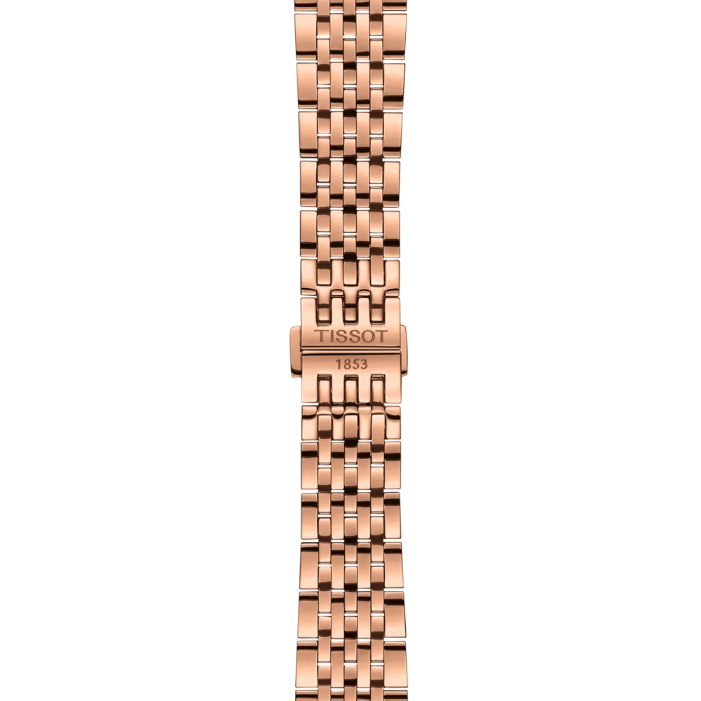 Tissot LE LOCLE Automatikuhr, Powermatic 80, Roségold Herrenuhr T006.407.33.093.00