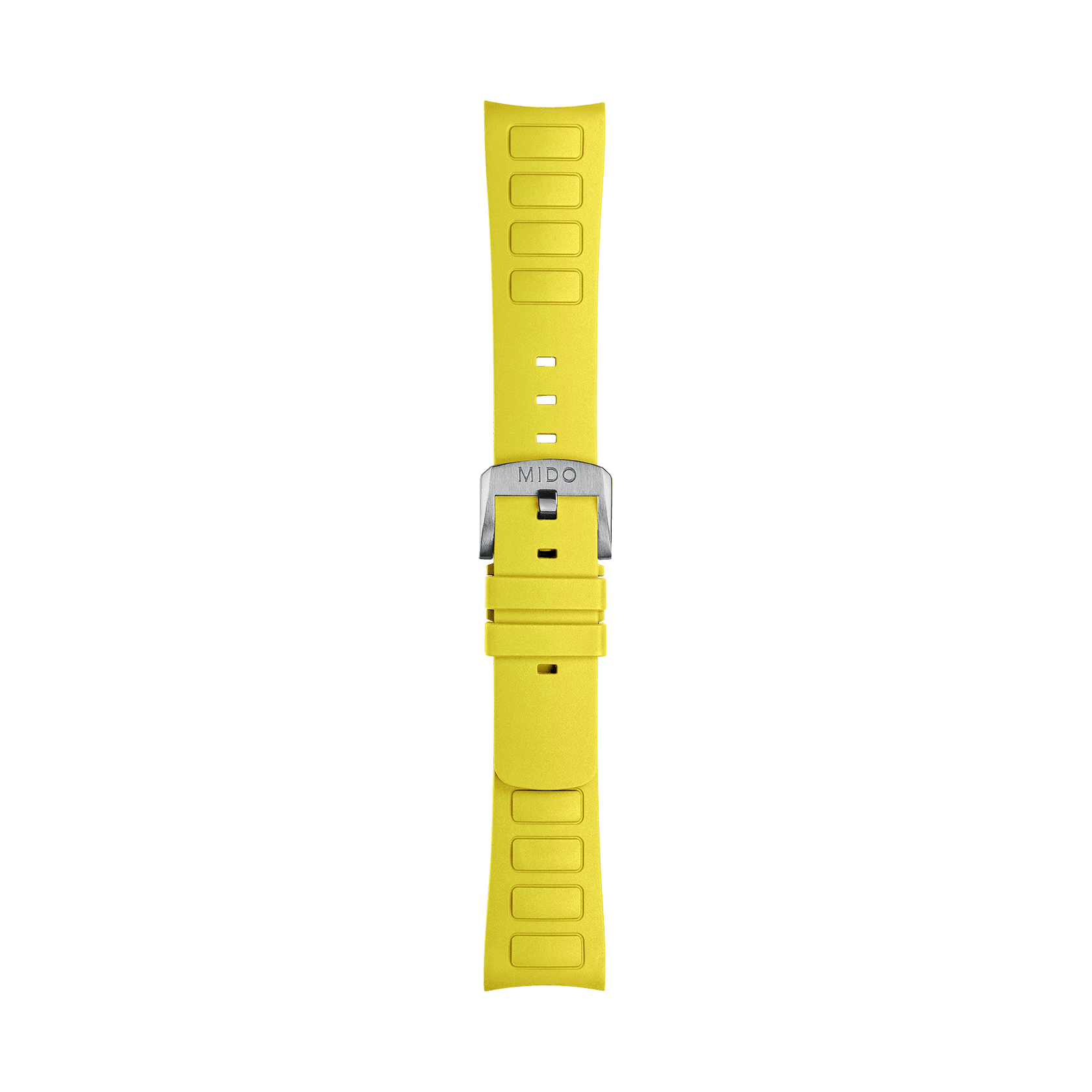 Mido replacement bracelet rubber yellow 22 mm M852.019.019